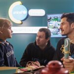 Orlando Bloom Instagram - I arrived in Ukraine today for my first trip back since 2016. I would have never expected the war to have escalated throughout the country since I was there. But today I was fortunate to hear children's laughter at a @UNICEF supported Spilno center, a safe, warm and nurturing space for children to play, learn and receive psychosocial support. Spilno means 'together' in Ukrainian and there are over 180 of these centers here. The one I visited today was built deep down in the metro to ensure their safety. For a few hours every day, parents can drop off their young children and give them a sense of normalcy to play games and just be kids. There was also lots of art supplies and craft materials, which allows them to creatively express themselves, away from the pressures of growing up in a war zone. Children in Ukraine need their childhoods back. Watch this space for more on my visit @unicef_ukraine