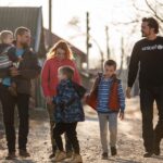 Orlando Bloom Instagram - How does a parent find the words to comfort a child during a war? What can you say to make them feel safe, as hostilities continue unabated? What do you do to protect them? Last year, I visited Moldova and met with children and families who fled the brutal war in Ukraine. I spoke with mothers - and the fear and uncertainty they were feeling were so palpable. I spoke with children, many of who didn’t understand what a war is, and why they had to leave everything behind - their homes, their schools, their friends and even their loved ones. As families crossed the border, they were desperately looking for some respite, and a safe place for their children. @unicef teams were ready to provide them with lifesaving assistance, including psychosocial support. The war in Ukraine has robbed children of many things - birthdays, education, time spent with family and friends - but we cannot let it steal their futures. That’s why @unicef will continue to stay and deliver for the children of Ukraine, and to call for an end to the war. Because more than anything, the children of Ukraine need peace - now. © UNICEF/Tremeau