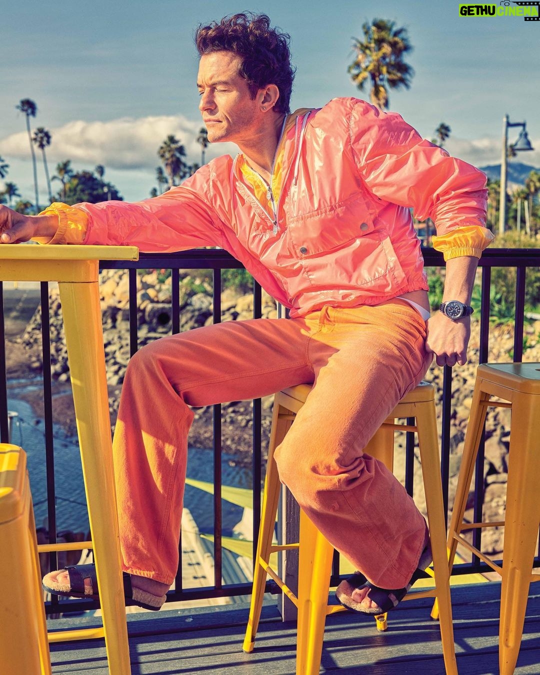 Orlando Bloom Instagram - sewage pipe chic ⁉️thanks to @flauntmagazine and the wonderful team who found this disused sewage pipe to match the @missoni sweats I’m only half wearing. @FlauntMagazine Photographed by @kurtiswarienko Styled by @mrmontyjackson featuring @missoni Groomer: @guidrozlori Producer: @itsgarettquigley Location: Casa del Mar Inn Flaunt Film: @yongwkim #FlauntMagazine #TheCocoonIssue @independentpublicrelations Casa Del Mar