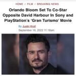Orlando Bloom Instagram - 🏎💨