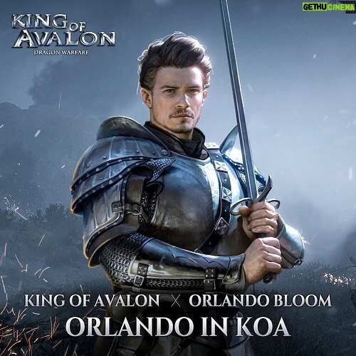 Orlando Bloom Instagram - I’m in! Partnering with @kingofavalon_official. Step up and summon me!
#KOAxORLANDOBLOOM
#kingofavalon
#OrlandoInKOA