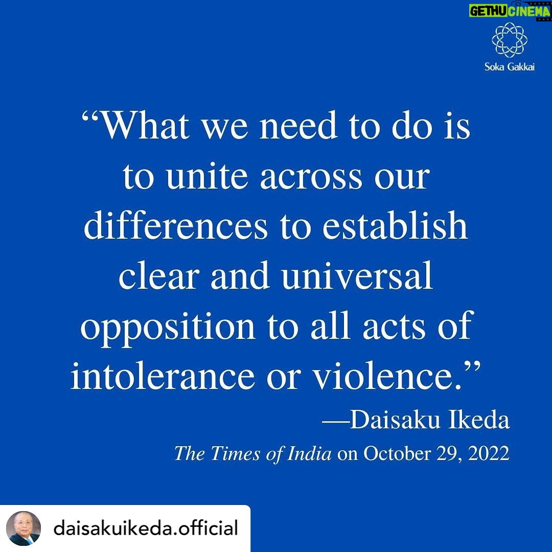 Orlando Bloom Instagram - mentor 🙏✊👊 @daisakuikeda.official