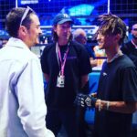 Orlando Bloom Instagram - The last @FIAFormulaE race I saw was 6yrs ago in Marrakech when the drivers had to change cars mid-race. As an enthusiast, it was fantastic to be in London today and see just how far the cars, and the technology have evolved - and of course to see fellow Brit Jake Dennis win the world championship. 🏁🏎️💨