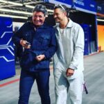 Orlando Bloom Instagram - The last @FIAFormulaE race I saw was 6yrs ago in Marrakech when the drivers had to change cars mid-race. As an enthusiast, it was fantastic to be in London today and see just how far the cars, and the technology have evolved - and of course to see fellow Brit Jake Dennis win the world championship. 🏁🏎️💨