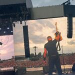 Orlando Bloom Instagram - There’s a reason he is the BOSS ✊I can’t remember the last time I witnessed such vulnerable, powerful, poetic and beautifully playful masculinity @springsteen he came, he played - actually sang like his life depended on it - and he conquered the hearts of and minds of at least 65k people watching in the park last night 🫶