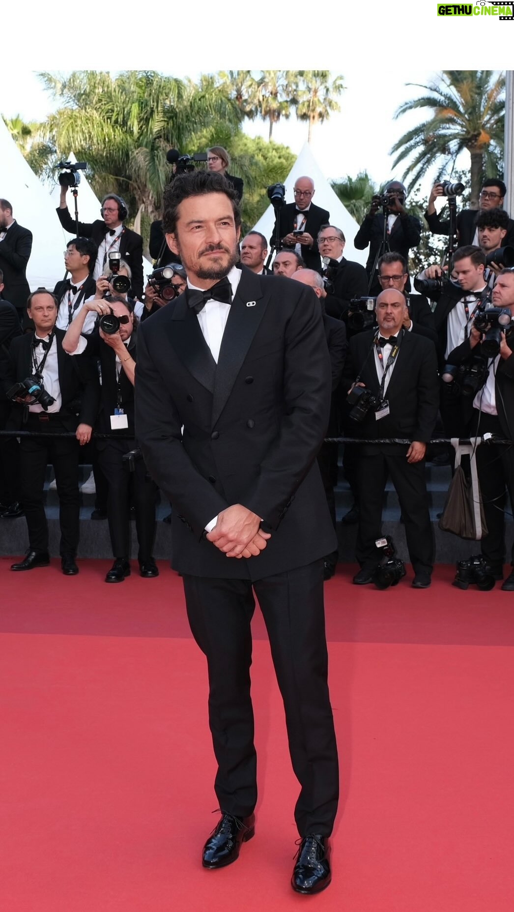 Orlando Bloom Instagram - Cannes ➡️ #GranTurismoMovie ➡️ August 11 🏎️🌬️