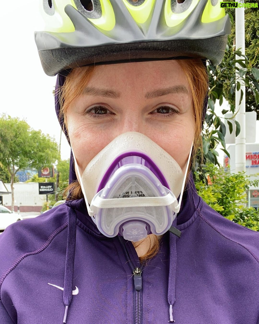 Our Lady J Instagram - Who else is starting to feel an emotional attachment to their mask? I’m naming mine Gertrude. She enjoys ethyl alcohol and late night dog walks. She hates people who don’t adhere to social distancing rules.