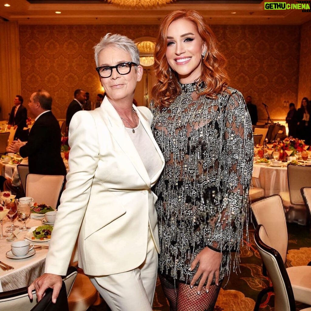 Our Lady J Instagram - @curtisleejamie is just so fabulous and inspiring. Had to post. #jamieleecurtis #afiawards #knivesout #posefx Four Seasons Hotel Los Angeles at Beverly Hills