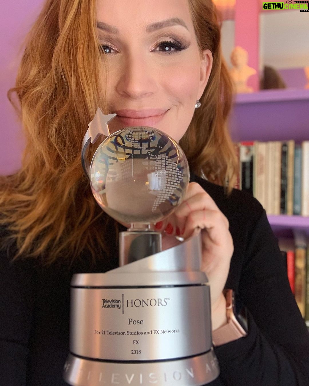 Our Lady J Instagram - Came home to this on my doorstep. Thank you @televisionacad for honoring @poseonfx 🏆 🎉 🙌🏽
