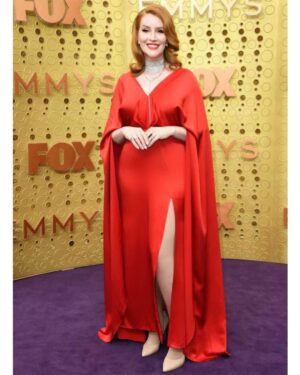 Our Lady J Instagram - Emmys 2019!
Styled by : @cdicelove13 
Dress: @csiriano
Earrings: @gucci
Music note necklace: @steferejewelry
Rings: @h.crowne + @steferejewelry
Clutch: @glomesh
Hair: @johnnystuntz 
Makeup: @torstenwitte