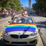 Our Lady J Instagram – Thank you San Francisco for the honor of being a celebrity grand marshal in your beautiful Pride parade! @liberacekisses and I had a great time!!! ❤️🧡💛💚💙💗 San Francisco, California
