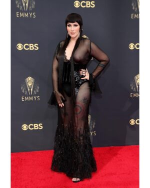 Our Lady J Instagram - Pose may not have brought home any trophies this weekend, but we, as a community, won. At every turn along the way, we brought trans stories and trans bodies into spaces that have historically excluded us, and this has forever changed Hollywood.

Thank you for watching and supporting our show. For insisting that television represent the diverse world we live in. For laughing and crying with us as we shared our stories with those who had never before been given the chance to relate to our humanity.

I used to think that diminishing both the physical and spiritual elements of my transness would be the key to finding success in the arts, but I’ve learned that performing cishet culture will only get us so far. In order to summon the life force that is required for a sustainable career, we must bring ALL of ourselves to our creations. Thank you to my wonderful stylist Marko Monroe and dressmaker Wendi Williams-Stern for constructing a look that embodies the strength, creativity, intelligence, and resilience it takes to show UP. These awards shows can be psychological minefields for women and visibly trans folks, and I’m grateful that you allowed me to have fun while stomping the red carpet.

(Ps - I don’t know why some outlets are censoring my nipples. They were declared male at birth and are no different from the other nipples we see in the media every day, so please keep your shame off of my body.)