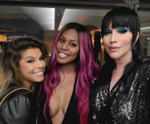 Our Lady J Instagram - 🌸🍄👽🦋✨🏳️‍⚧️💎

Repost • @lavernecox Saturday night with the girls. Celebrating sisterhood and @poseonfx's #emmynominations with @hailiesahar,
one of the show's stars and  @ourladyj, producer and writer for the show. Our Lady J's nomination for outstanding writing for a drama series is the first nomination in this category for openly trans writers. Congratulations to the entire cast and crew and all this year's nominees. 
...
#TransIsBeautiful