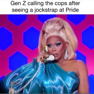 Our Lady J Instagram - I don’t know who made this but 😂 🏳️‍⚧️🦋🍄👽⚡️🪄☠️🧚🏽‍♀️🥓💋🤡