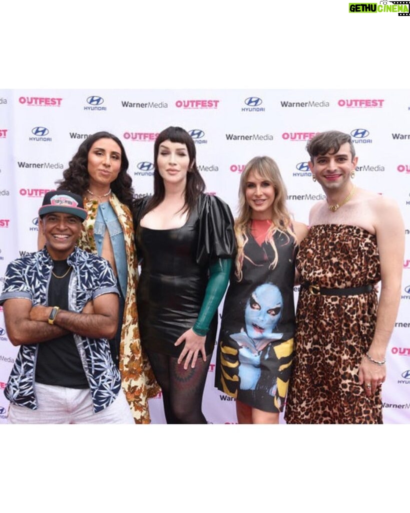 Our Lady J Instagram - Thank you Outfest for inviting me to speak and for giving me an excuse to wear some of the latex I stress bought during quarantine. Also, happy 43rd birthday to me!! 👠 (📷 Amy Sussman)