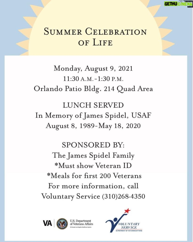 Our Lady J Instagram - To honor the birthday of my late brother, James, I’m hosting a free outdoor lunch for veterans at the West Los Angeles Veterans Affairs Campus on August 9 from 11:30am - 1:30pm. If you have served and are in the LA area, please come and enjoy good food and great community with me. Veterans Affairs West La Campus