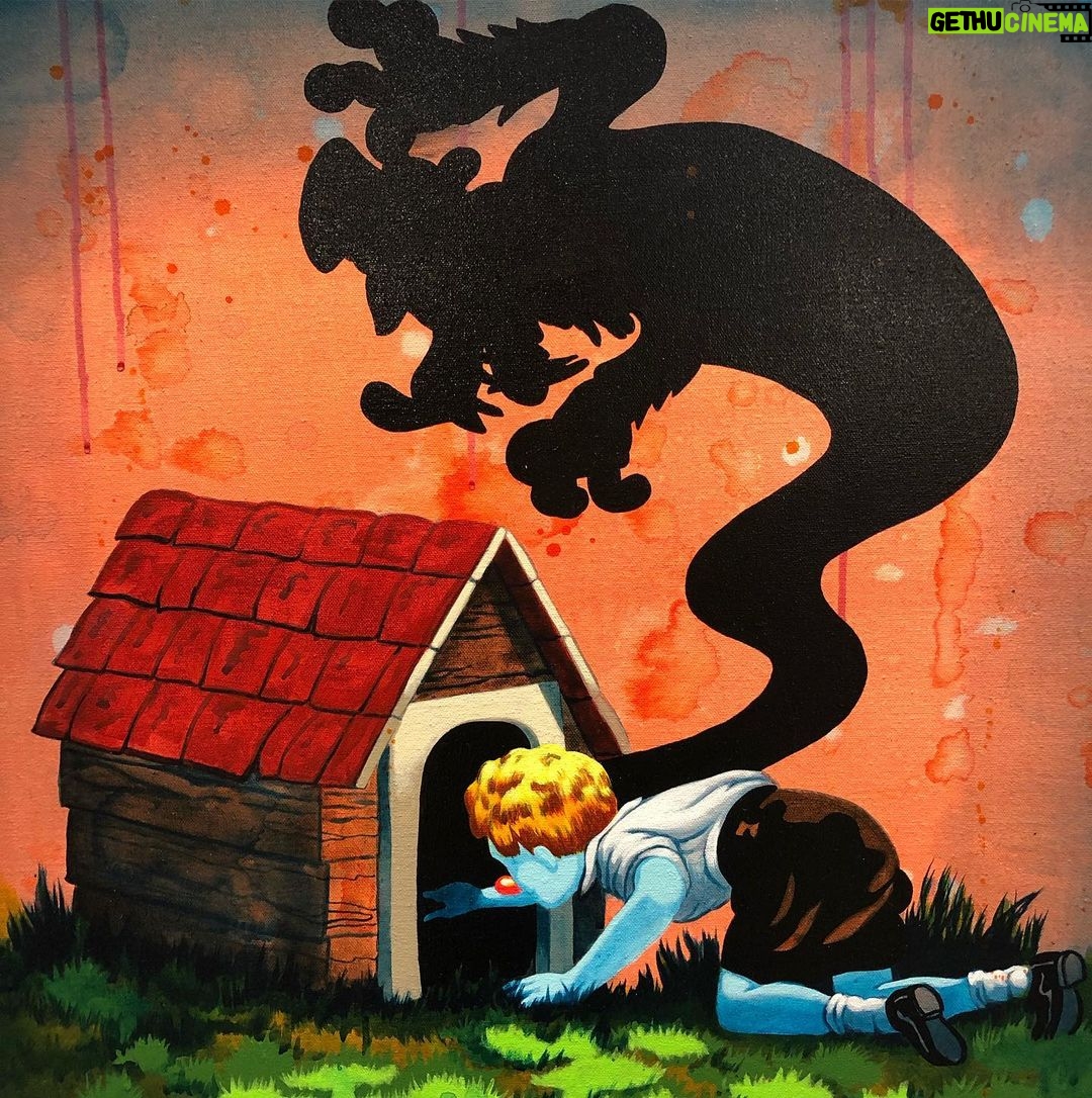 Ozan Dağgez Instagram - Where is Wolfy? @victor_castillo_art