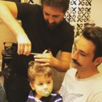 Ozan Dağgez Instagram - #bayramtraşı #haircut #rauferezdağgez #myson💙 #mysonismyworld @serdarcelikiz @salonveysel Salon Veysel