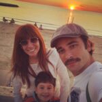 Ozan Dağgez Instagram – #sunset with #family 👨‍👩‍👦🌞🧿 @eda_saritasdaggez #rauferezdağgez