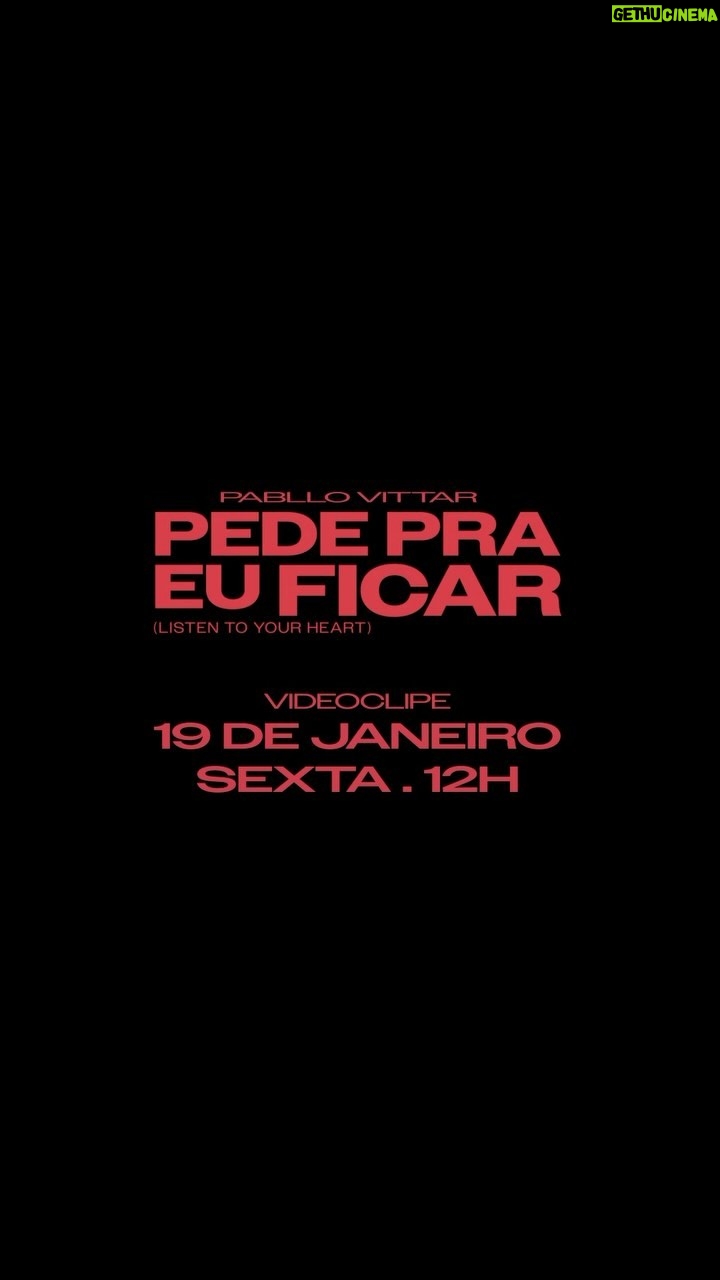 Pabllo Vittar Instagram - // PEDE PRA EU FICAR ❤️ sexta, 19 de janeiro - 12h VIDEOCLIPE