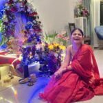 Pallavi Mukherjee Instagram - Happy Ganesh Chaturthi ♥️♥️ Few glimpses 👉 📷 @sanjudharmyfitness #ganeshchaturthi #maharasthra #festivetime #ganeshutsav #traditional #indianwear #lookoftheday #redsaree #moments #festivewear #postoftheday Mumbai, Maharashtra