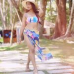 Pallavi Mukherjee Instagram - Island life in PHUKET 🏝️😉🍾 📷 @patu38 👙 @angelcroshet_swimwear #beachreel #holidayvibes #phuket #reelitfeelit #sunnyday #bikini #beautifuldestinations #thailandtravel #beachvibes #beachwear #travelreels