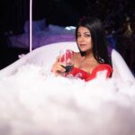 Pallavi Mukherjee Instagram - Bring it on 🍷🔥 Thank you @fairplay_india for having me 🤍 Wearing @howwhenwearclothing 📷 @patu38 #fairplayexclusive #fairplay #thisisthelife #thailand #phuket ##bollywood #partytime JW Marriott Phuket Resort & Spa