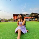 Pallavi Mukherjee Instagram - “Stolen moments.” 😍 from @sayagrandresortthane #photodump This spacious resort will leave you mesmerized by its beauty, untapped luxury & magical ambiance dining experience & more perfect for leisure, fairy tale destination weddings, events and more. #travel #maharashtra #weekendgateaway #weekendvibes #memories #resortinmumbai #photosoftheday Saya Grand Club & Spa Resort