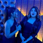 Pallavi Mukherjee Instagram - Be such a beautiful soul that people crave your vibes - and you are an example @mahimachaudhry1 ♥️♥️ And m still vibing on " dil hai tumhara " ♥️♥️ Grand opening of @bangtan_lounge , what an amazing BangTan vibeee🔥 #party #mahimachaudhry #candidmoments #blackdress #ootd #partyvibes #groove #music #livelifetothefullest #moments