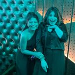 Pallavi Mukherjee Instagram - Be such a beautiful soul that people crave your vibes - and you are an example @mahimachaudhry1 ♥️♥️ And m still vibing on " dil hai tumhara " ♥️♥️ Grand opening of @bangtan_lounge , what an amazing BangTan vibeee🔥 #party #mahimachaudhry #candidmoments #blackdress #ootd #partyvibes #groove #music #livelifetothefullest #moments