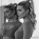 Pamela Reif Instagram - 🖤 Sailor Moon goes wannabe Techno 🥲😂 but because double holds better (‘doppelt hält besser’ - a very important German saying) I haaaaad toooo go for 2 ponytails - to make sure they survive the intense beats 🥸 How would you rate the new video from 1-10 regarding a) fun / boost of motivation b) difficulty of moves c) sweat heartbeat 🧈wishing you a Butterfass evening! 🌝 #insider #clowngefrühstückt