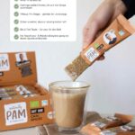 Pamela Reif Instagram - Dennis Limited Edition!! 🎈🫣 Which Team are you in? 👀 an Oatbar for all se Feinschmeckers 😮‍💨 this time it’s not a joke 😂😂 1. Team Dennis 🧋Imagine combining my best Oat Bar with the BEST Chai Latte & adding vegan white choc chunks and even more creaminess 🍦Something unique, far different than standard range. Because Dennis… would never do something boring 😅 We are sure you have NOT tasted something like this before! 2. Team Pam 🍫 Are you a chocolate lover? And want to treat your muscles with protein? While still not eating “too many” calories? My newest flavour is making me proud! The Chocolate Crisp is chocolatey like neverrrr before! Compared to the other flavours it tastes richer, more chocolatey and a hint sweeter and fuller 💪🏼 However, it’s still a „performance“ protein bar with only 126kcal, only 7g of carbs and 4g of sugar (that’s so low!) and a high fiber content, that will keep you full. So: Do you need a super light snack, that satisfies your wish for chocolate but doesn’t feel like a „cheat“? This is it. 🌱 both are organic, vegan, gluten free, without artificial sweeteners / colorants / flavourings or preservatives & made with loooooove ➡️ www.naturally-pam.com available as long as stock lasts on Let us know what you think, Dennis is so hyped to finally have his own Limited Edition!! #new #launchday #sibilings #wohoo #chai #chocolate #pamelareif #naturallypam Out Now