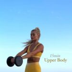 Pamela Reif Instagram - New 15min Video 🫶🏼 all you need or your upper body 💪🏼 follow me along on Y or save the exercises here 👀 no cardio, just strength! All exercises in this video follow what I would do in a “free weights area” in the gym. Combined in nice supersets, with minimal breaks to make it verrrrrrry efficient in minimal time 🚀 without all the blabla in between, this is probably what you would do in 30min in the gym haha! 😬 Muscle Groups: - back = beautiful posture, good power to lift things, bye back pain - chest = if life throws you to the ground... you’re strong enough to push yourself up - biceps = for the inner hulk - shoulders + triceps = anti flabby arms Let me know how you like the new workout!! xxx #pamelareif #workout #strength #upperbody #training #fitness