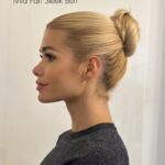 Pamela Reif Instagram - A rare sight - not curls, but a SLEEK look 🥸☝🏼 mom answered: „wow you look so elegant, that’s pretty“ 🫣 in case you couldn’t listen, here is what I said in the voice over: Those are 2 nice (and super easy) hairstyles for NYE or any occasion you want to look a bit more sleek and groomed up for 🕺🏼 Instead of regular wax, gel and hair spray (which are mainly based on mineral oils and liquid plastics, so polymers) I am using my 100% natural @ela.beauty hair wax, which is based on beeswax, cornstarch and mango butter 🥭 to make sure the hair sticks with matte finish. Its not greasy & fatty in a shiny way. You can use this for sleek looks like this ponytail ones or just to tame little flyaways when you have open hair 💨 The packaging might be small, but you also dont need a lot of it - so one hair wax lasts for an astonishingly long time 🫶🏼 The sleek bun is also a trendy hairstyle, if you have a bad hair day, greasy hair or the weather is playing games outside - you dont have to care about a thingggg ☔️ Products: @ela.beauty babyhair wax @ela.beauty hair serum brush & TOOTHBRUSH 🤣 #hairstyle #tutorial #hair #sleek #bun #ponytail #elabeauty #natural #elanaturalbeauty