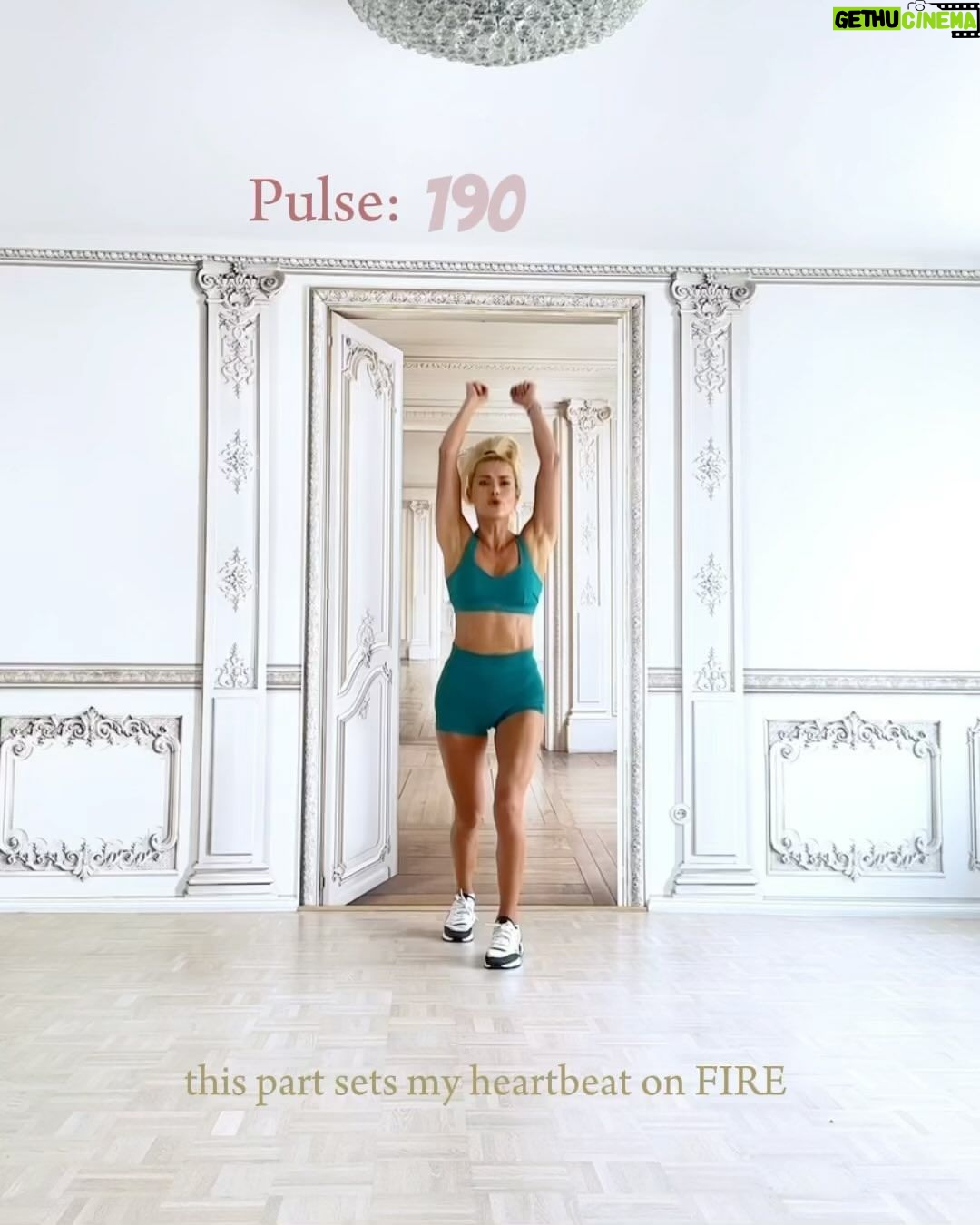 Pamela Reif Instagram - Heartbeat on FIRE π₯ this gets my pulse to 190bpm π₯΅ who has tried our new video? ππ swipe to read some feedback!! π¦π¦π¦ I already had thisssss feeling when creating it.. #newfave ππ₯² We have a mix of Techno, DrumβnβBass, House & Pop - a very intense & motivating combo for a Cardio HIIT workout! Which song is your fave? πΊπΌ PS: wearing my new Pam x Puma collection, launching THIS Friday π½ #pamelareif #motivation #cardio #hiit #techno #house #workout New Video