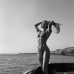Pamela Reif Instagram – summer 🩵💛🩵💛 Ibiza, Spain