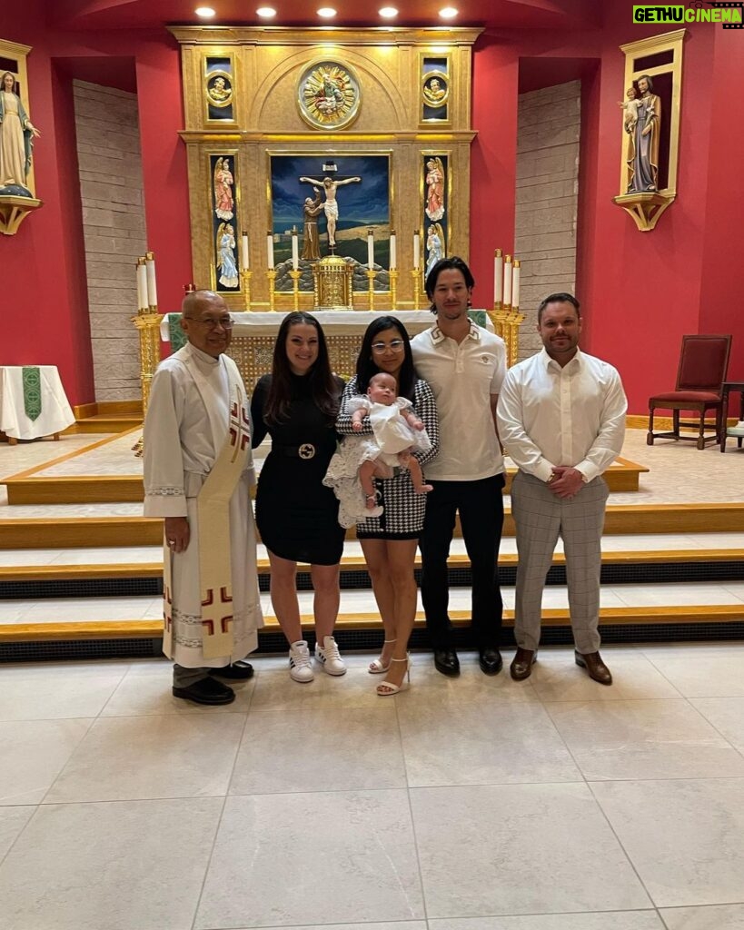 Paola Shea Instagram - My baby girl’s baptism!