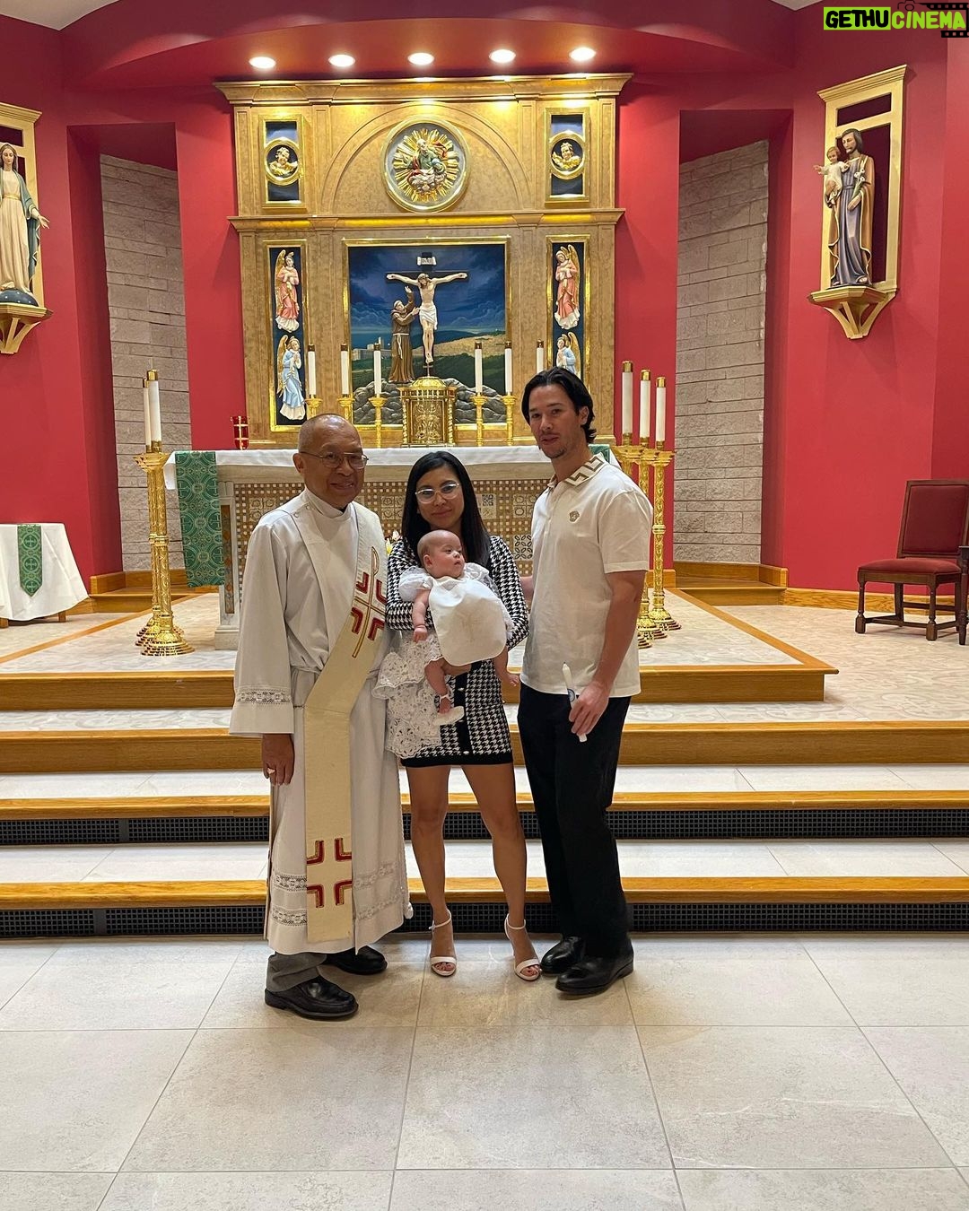 Paola Shea Instagram - My baby girl’s baptism!