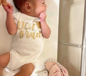 Paola Shea Instagram - After 67 days total in  hospital and 54 days in the Nicu, Peyton is finally a Nicu grad is home today!!!