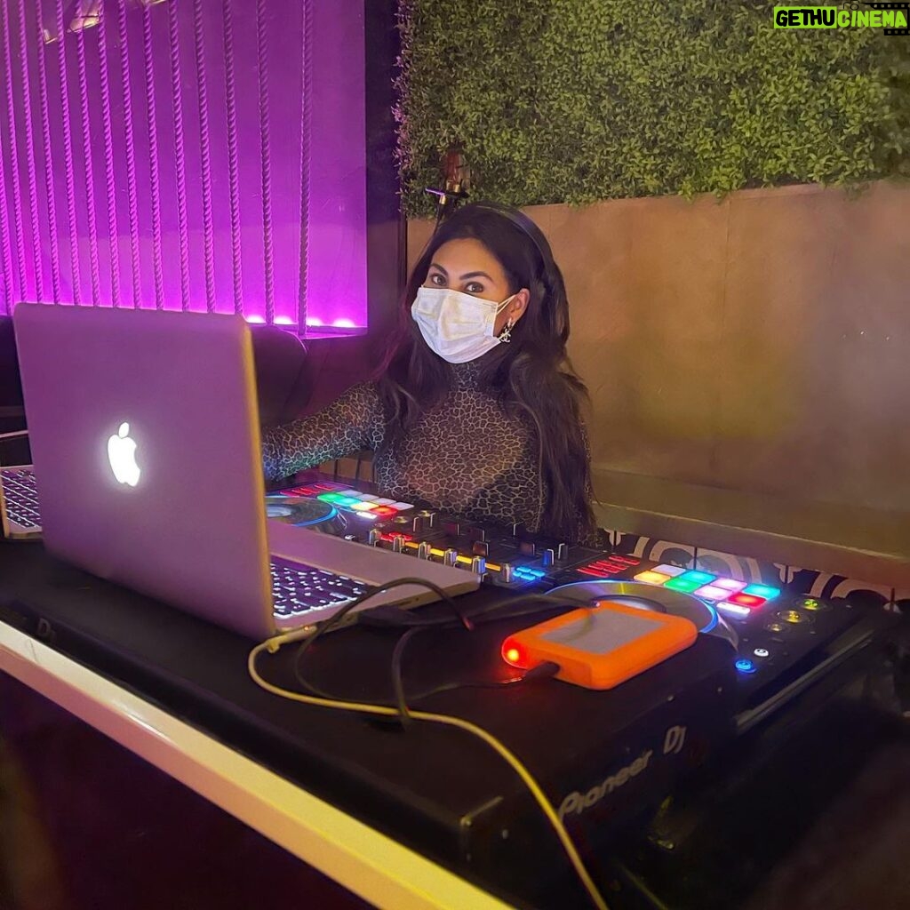 Paola Shea Instagram - My halloween costume. Dj with a mask on