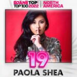 Paola Shea Instagram – #19 in North America❤️❤️