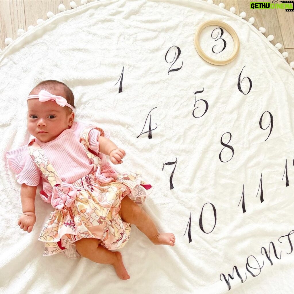 Paola Shea Instagram - Happy 3 months to my baby girl