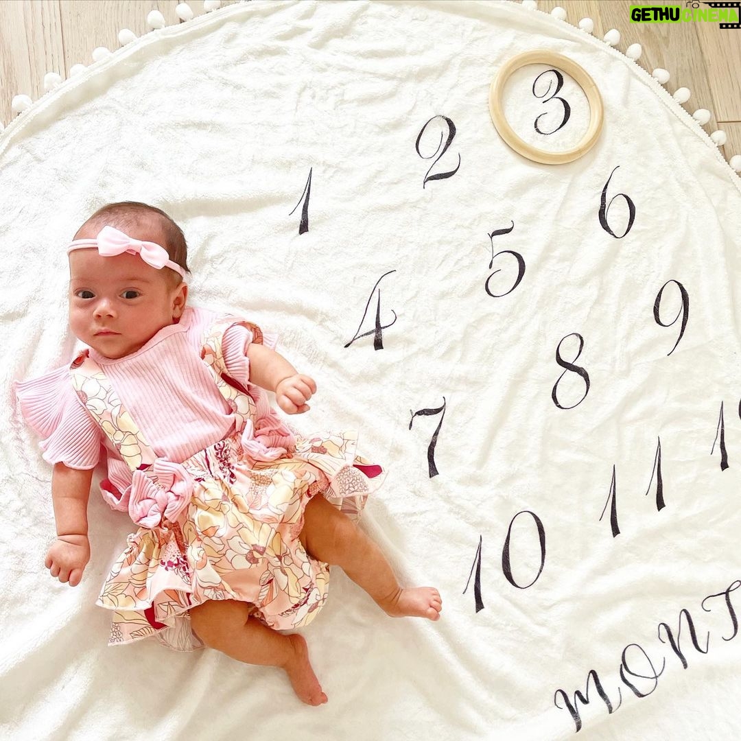 Paola Shea - 553 Likes - Happy 3 months to my baby girl