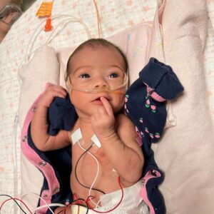 Paola Shea Instagram - My beautiful baby girl  22 days in the Nicu and she is striving with breastfeeding  #preemiewarrior #strongbaby