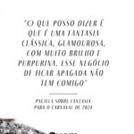 Paolla Oliveira Instagram - O destino de @paollaoliveirareal é ser onça! 🐆 À frente da bateria da @granderio, a atriz está vivendo um dos melhores Carnavais desde que assumiu o posto de Rainha pela primeira vez, em 2009. Aos 41 anos, ela veste a coroa mais uma vez neste ensaio exclusivo para Quem, não só para representar com alegria a escola do coração, mas como uma forma de resistência e luta contra o machismo, que permeou as críticas feitas ao seu corpo durante ensaios recentes. Determinada e corajosa como uma onça, ela não para por haters e se sente ainda mais potente em relação a si mesma e à posição que ocupa. Falando em onça, o bicho é tema do samba-enredo da escola de Duque de Caxias e será representado por Paolla na avenida. “Trabalho muito e há muitos anos, o Carnaval veio para mim como uma brecha de respiro. É uma agitação, mas que diz respeito a Paolla pessoa física, que se sente livre e alegre neste momento”, diz. Leia a entrevista completa no link da bio! Reportagem: @marina_bonini Foto: @zabenzi Styling: @franconaid Make: @gabnascimentobr Assessoria de imprensa: @trigocomunica
