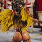 Paolla Oliveira Instagram - Prometo que é o último post 🐆 Amei o apoio, a repercussão, os memes, as teorias e principalmente sentir a energia de vocês na avenida e por aqui. Ate ano que vem! 🤗 Obrigada @granderio , orgulho imenso em fazer parte de mais um desfile histórico com vocês. “A Aldeia Grande Rio ganha a rua No meu destino a eternidade Traz no manto a liberdade Enquanto a onça não comer a lua”