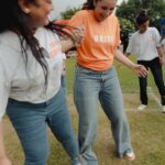 Parineeti Chopra Instagram – Time to spill the beans on our not-so-traditional rituals, to kickstart our traditional Indian wedding! 

🔸Musical Chairs: A high-stakes dance-off where everyone cheats
🔸Lemon & Spoon Race: All those years in school sports days did not prepare you for this 
🔸Three-Legged Race: More difficult than hitting a cricket century, bruises are inevitable, but the bonds you forge are priceless
🔸Cricket: Watch out for cricket legends within the fam (especially your mother-in-law, who will change the game with a wicket on the final ball, and win the game)
🔸The bride uses her bridal power to bring World Cup cricketers to her side 

Now, about setting the trend: It’s not just about winning or losing. It’s about the incredible moments, the cheers, the laughter, and most importantly, the bonds formed. Our Chadha-Chopra War was an epic battle where both sides emerged victorious and hearts were well and truly conquered. 🏏❤️