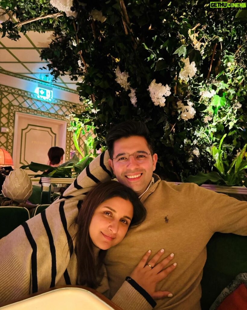 Parineeti Chopra Instagram - Spent Christmas and NYE quietly with my loves, hugging them tightly and eating chocolate in bed 🥰 It was cozy, warm and full of fuzzies. #Austria #London Happy new year everyone! 💕