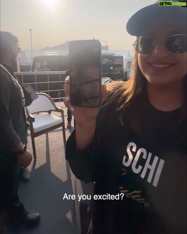 Parineeti Chopra Instagram - A day in the life of a debutante musician 🤣 1. Got a call from @raghavchadha88 to calm my nerves, and it really helped ❤️ 2. First time on-stage in-ear experience 🎤 3. Nope, I was nervous….. and it was hot 😂 4. Can’t stress on this enough, MUSIC lifts my mood like nothing else. Is that true for anybody else? 5. In a world full of trends, I love my pink fuzzy chappals / shoes. Comfort >>>> 6. A bundle of nerves as we got into hair and makeup for the first show 7. I believe in my comfortable chappal shoes, I guess not everyone did 🥲 8. Right before we walked on stage