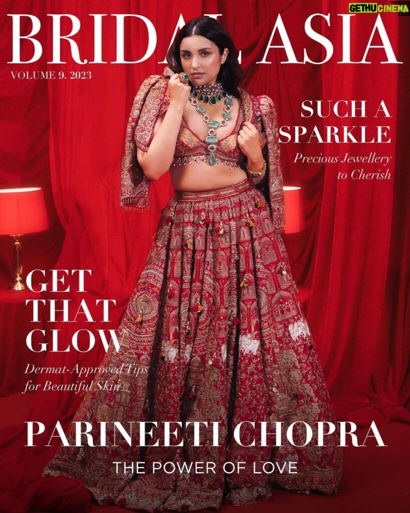 Parineeti Chopra Instagram - “My idea of love came from my parents; that’s the only love I know and understand. To me, love means undying loyalty, standing by each other in the tough times, and most importantly, the absolute freedom to be yourself.“ Bridal Asia covergirl and bride-to-be Parineeti Chopra (@parineetichopra) graces the latest cover of @thebridalasiamagazine @bridalasia. A self-proclaimed “practical” romantic, Parineeti finds joy in a grounded idea of love; one inspired by the bond her own parents share. “For me, real feelings are what matter, not crazy gestures. I always wanted a person who would be downright real with me,” she says with characteristic candour, as we settle into the conversation. Outfit: @eeksha_official Jewellery: @shivnarayanjewellerspvtltd Editor-in-chief: Dhruv Gurwara @dhruvgurwara Editor: Radhika Bhalla @radhika_bhalla Photographer: Dolly Devi @doblist Creative Direction: Dhruv Gurwara @dhruvgurwara Stylist: Nupur Mehta Puri @nupurmehta18 for @n2root Assistant Stylist - Sanskriti Sharma @sanssgram Makeup: Ridhima Sharma @makeupbyriddhima Hair: Priyanka Borkar @priyanka.s.borkar Production: Studio Little Dumpling @studiolittledumpling Artist Booking Editor: Atul Mishrra @atulmishra6 Read the entire article and more in the @thebridalasiamagazine . . . . Grab your exclusive copy of The Bridal Asia magazine at the BRIDAL ASIA EXHIBITION @bridalasia BRIDAL ASIA, HYDERABAD @thesymphonyofjewels 🗓️ 2nd & 3rd September 📍 Hitex Exhibition Centre, Hall No. 2 BRIDAL ASIA, DELHI 🗓️ 22nd to 24th September, 2023 📍 NSIC grounds, Okhla, New Delhi